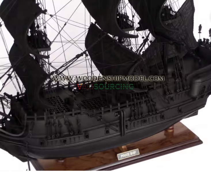 Pirate of the Caribbean – Wooden Model Boat