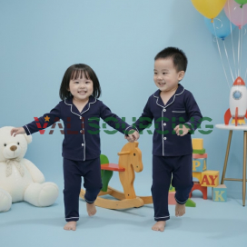 Bộ đồ ngủ dài tay cho trẻ em