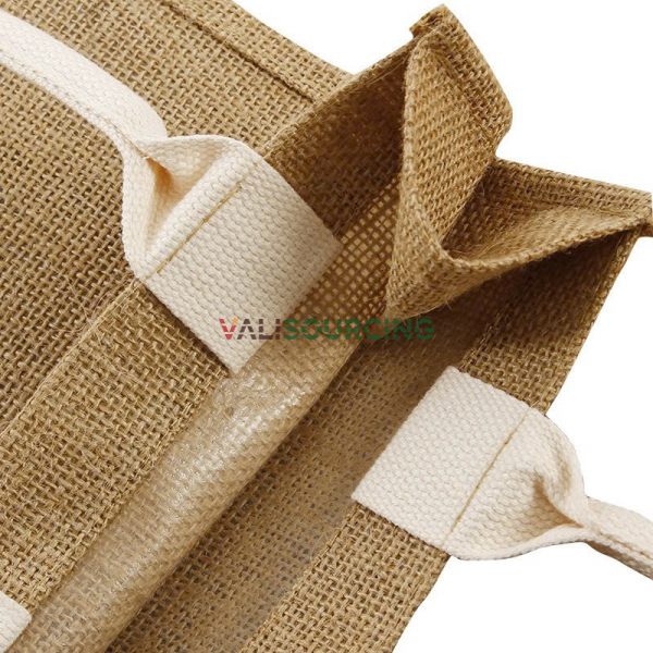 Eco-Friendly Jute Tote Bag/ Natural Hessian Gift Bag from Vietnam