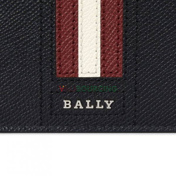Men\'s Bally Wallet \'Black Red\'