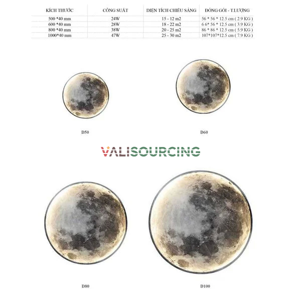 Xdaily Moon Lamp