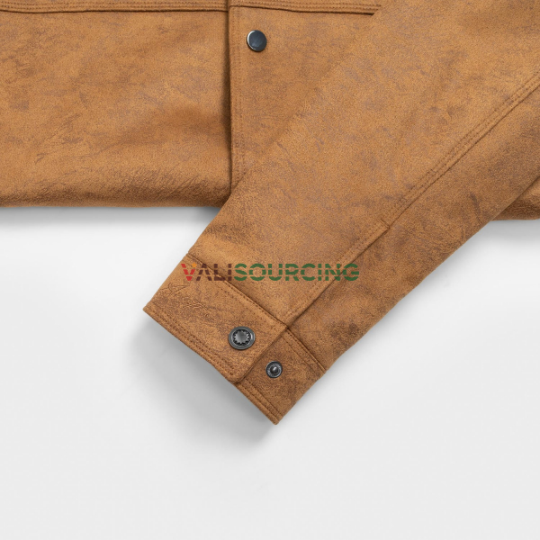 Aristino Men\'s Brown Suede Jacket Regular Fit AJK607EDP01 from Vietnam