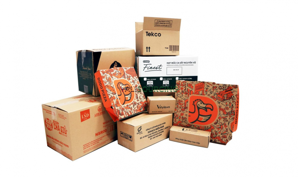Custom flexo carton printing from Vietnam