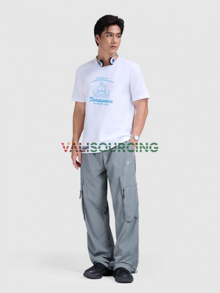 Doraemon Messenger of the Mu Kingdom T-shirt, 180gsm Cotton from Vietnam