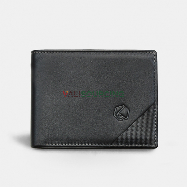 Men\'s genuine leather wallet AT050 from Vietnam