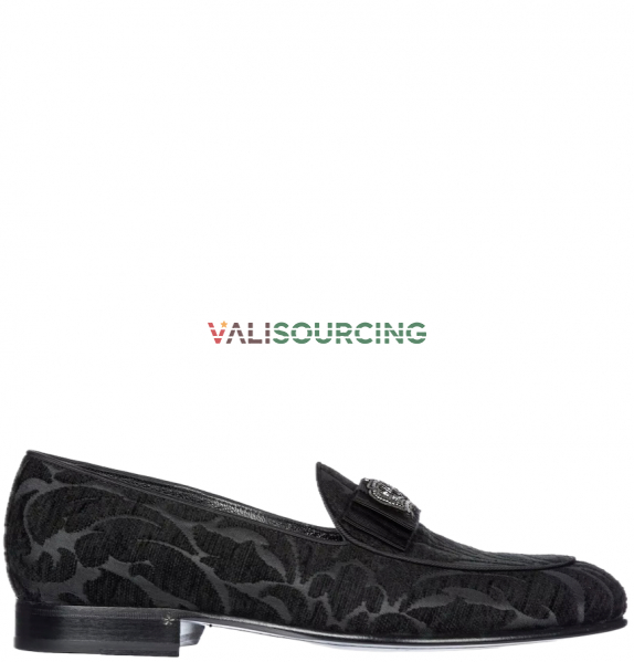 Giày Nam Dolce & Gabbana Jacquard Loafers \'Black\'