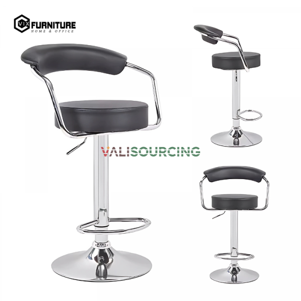 PU Leather Bar Stool VFST JH-155 – Modern & Stylish Seating