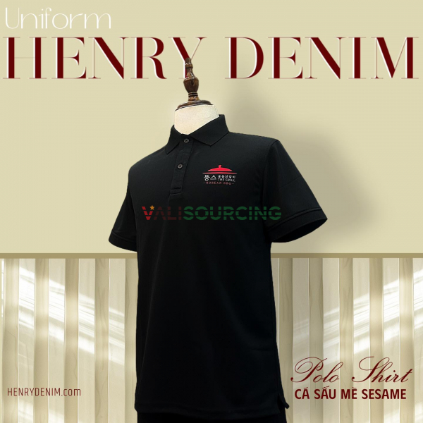 HIGH QUALITY 100% COTTON POLO UNIFORM | HENRY DENIM