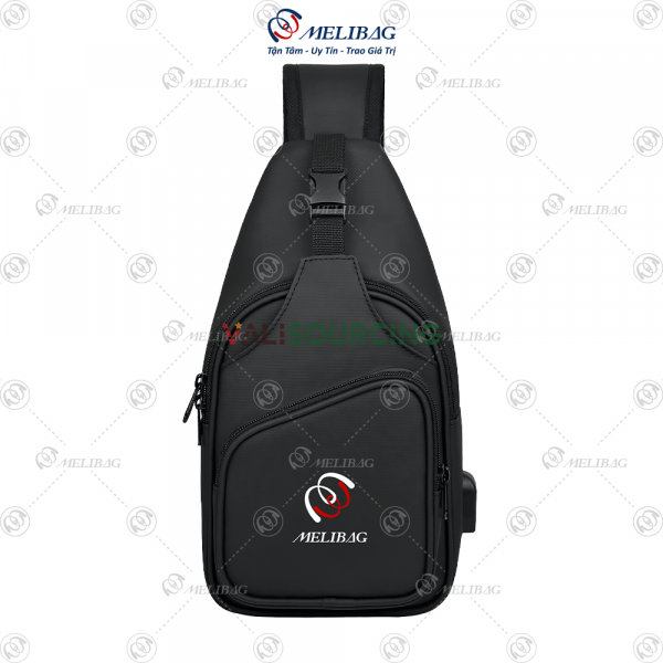 Melibag Tech Premium Crossbody Bag | Water-Repellent Fabric from Vietnam