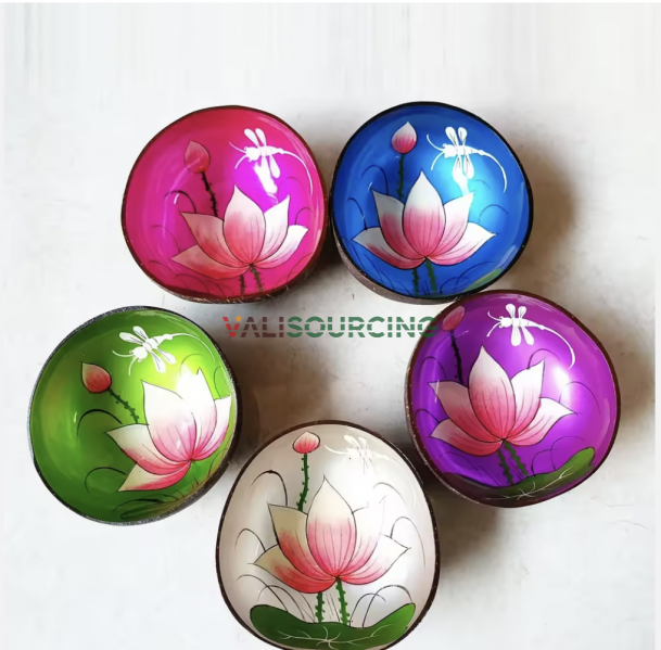 Handcrafted Lacquer Coconut Bowl – High-class Souvenir Exported From Vietnam
