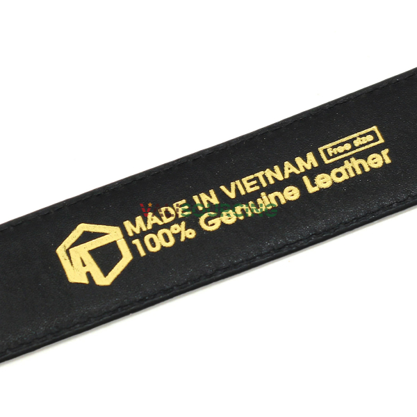 TONY genuine leather belt with steel buckle from Vietnam